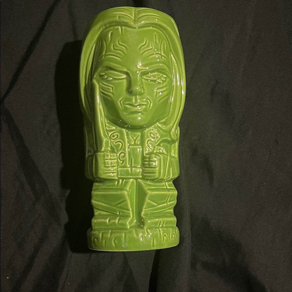 Gamora from the Marvel movie Guardians of the Galaxy.